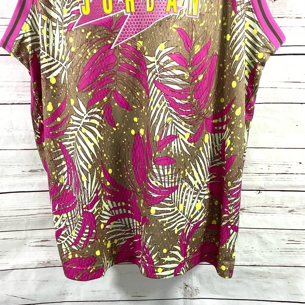 Nike Air Jordan Wings South Beach Floral‎ Jersey